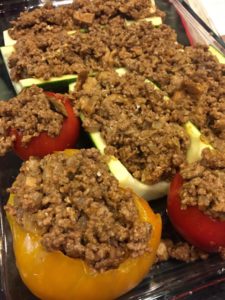 The Simplicity of Wellness - Lamb Stuffed Zucchini and Tomatoes