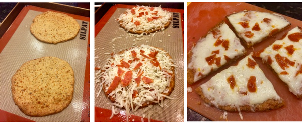 Low-carb pizza crust | The Simplicity of Wellness