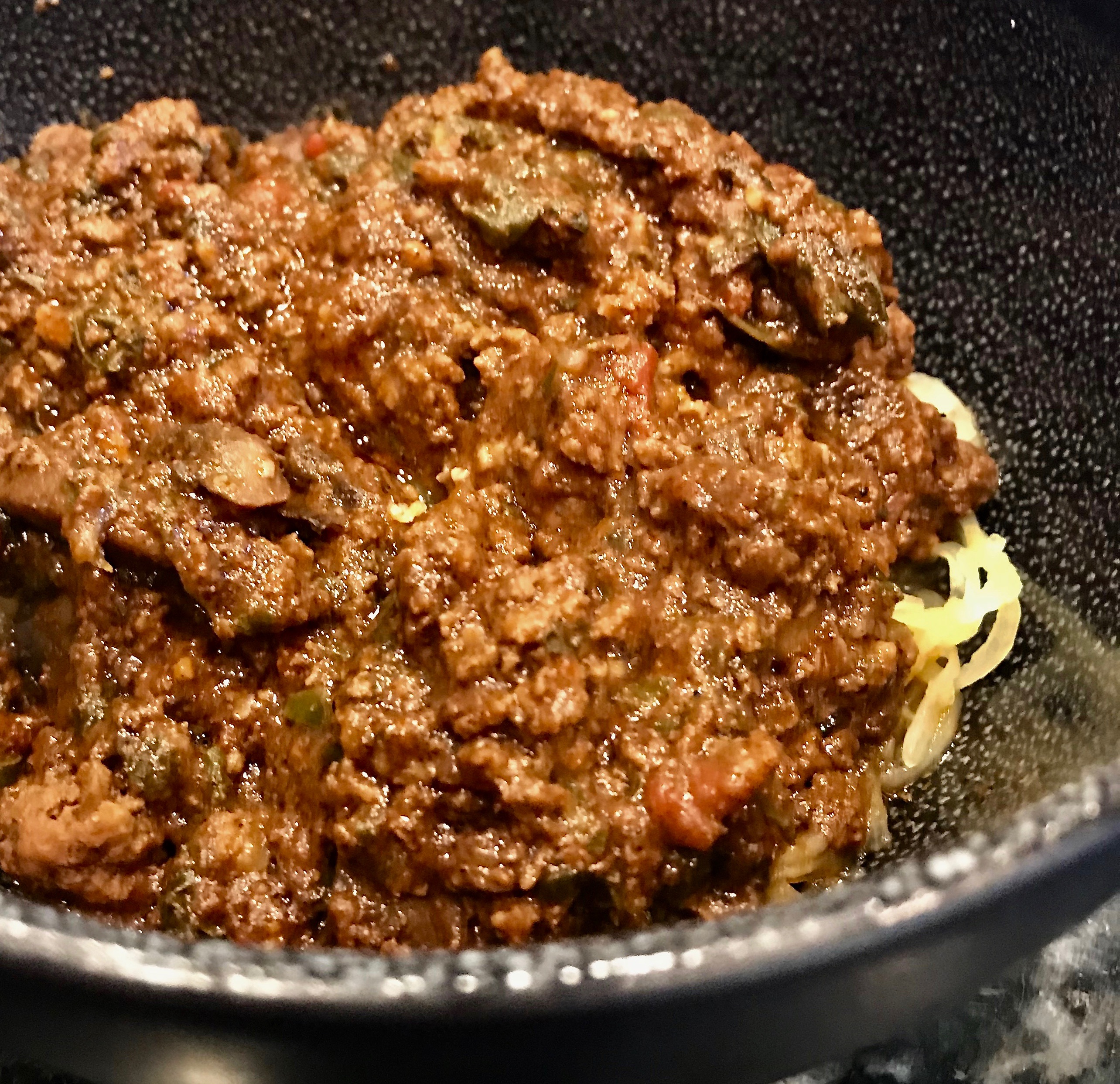 Low-carb Chili, beanless