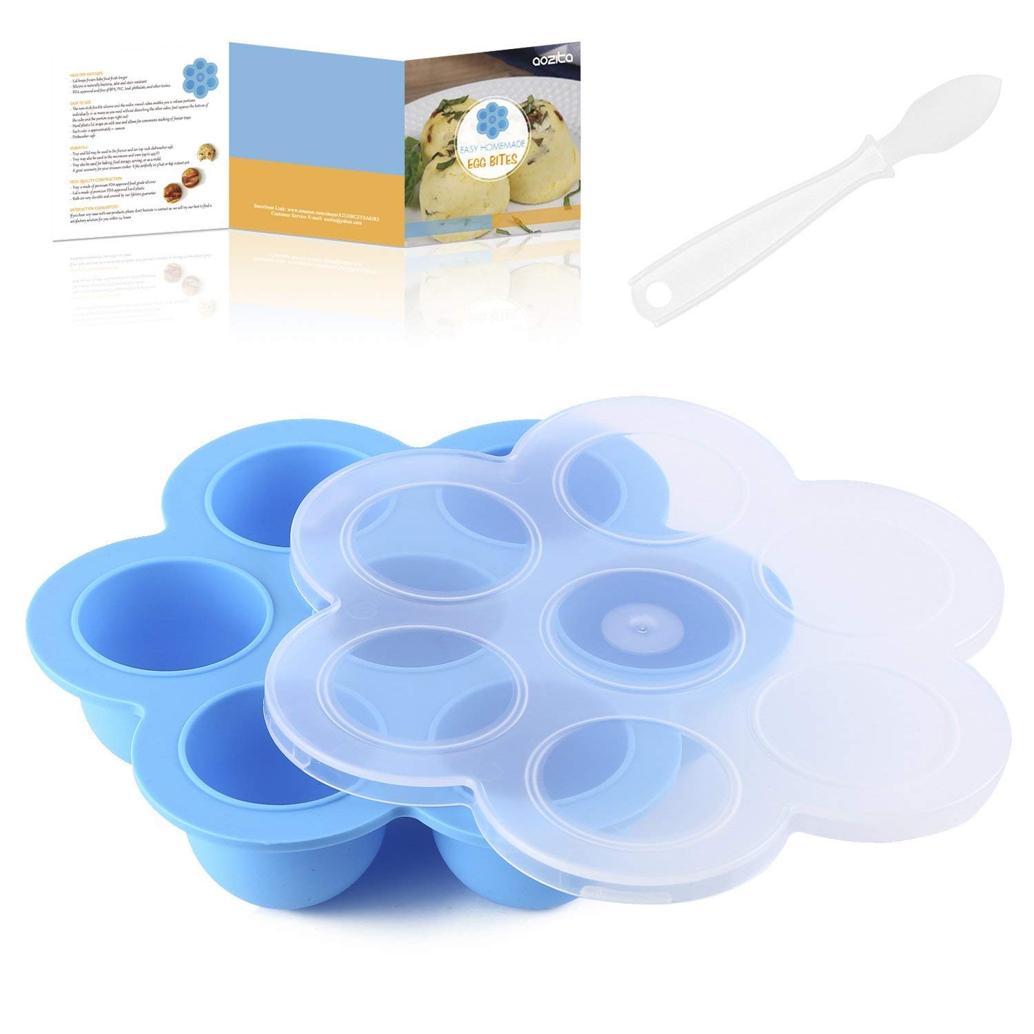 LowCarb Egg Bites, Keto Egg Bites, Egg Bite Mold for Instant Pot